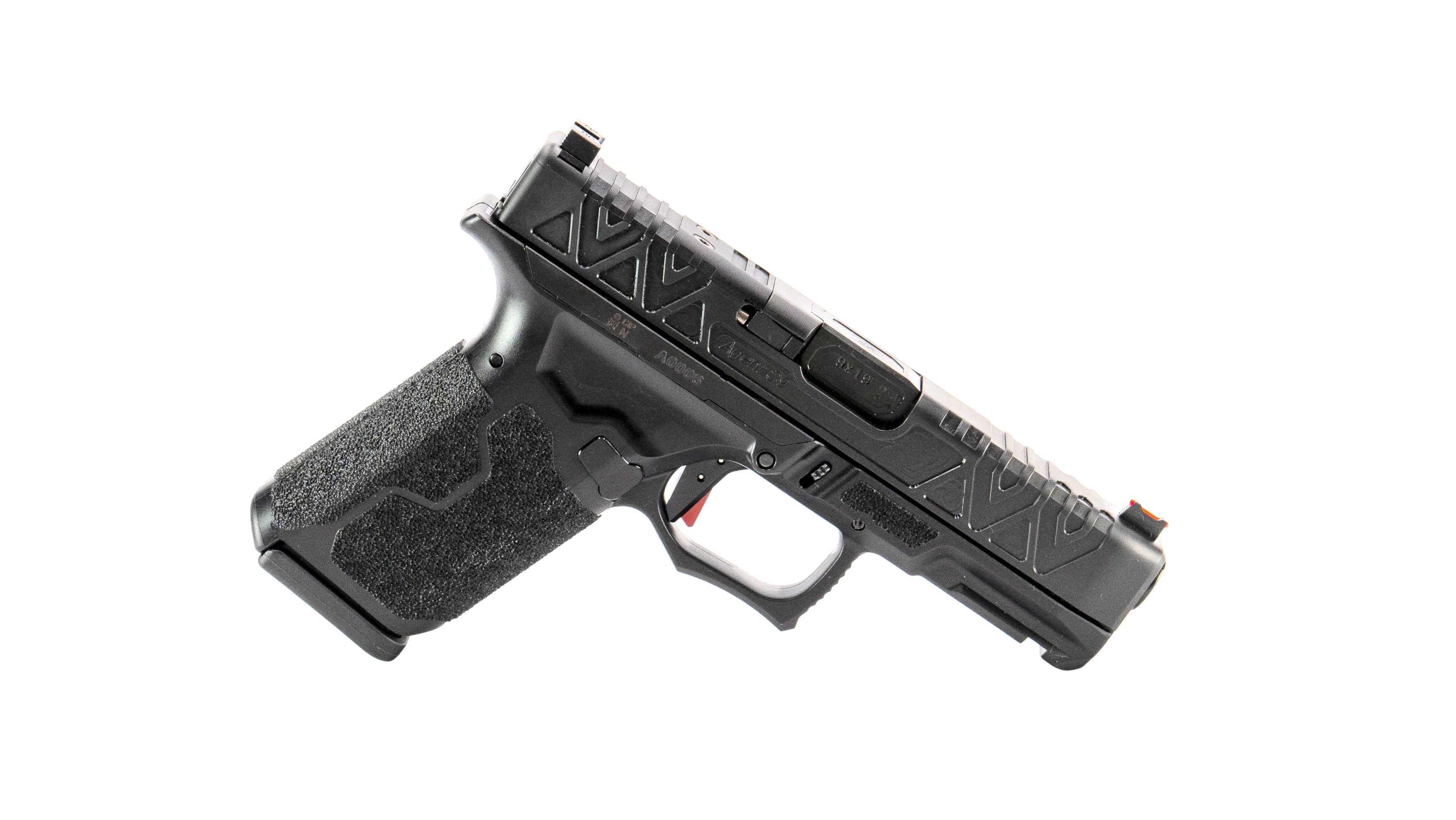 AGENT-9 LUGER-COMPACT-BLACK POLYMER-4” BARREL-STANDARD